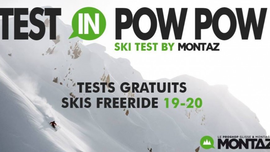Test in Pow Pow - Skis 2019-2020 Test in Pow Pow - Skis 2019-2020