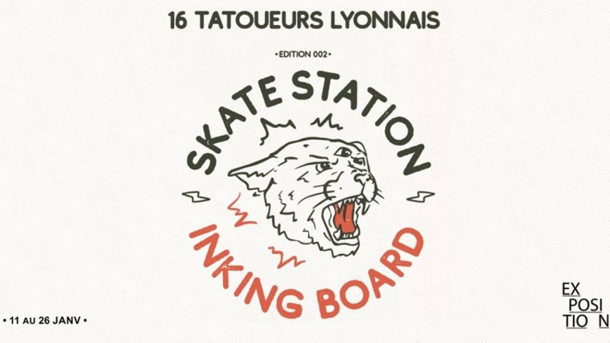 Skate Station 002 - Inking Board - Une manchette sur mon skate s'il-vous-plaît ! Skate Station 002 - Inking Board - Une manchette sur mon skate s'il-vous-plaît !