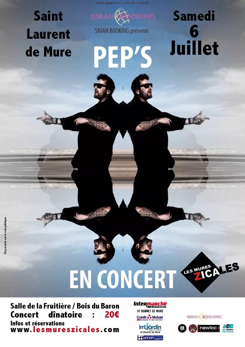 Pep's en concert à Saint Laurent de Mure