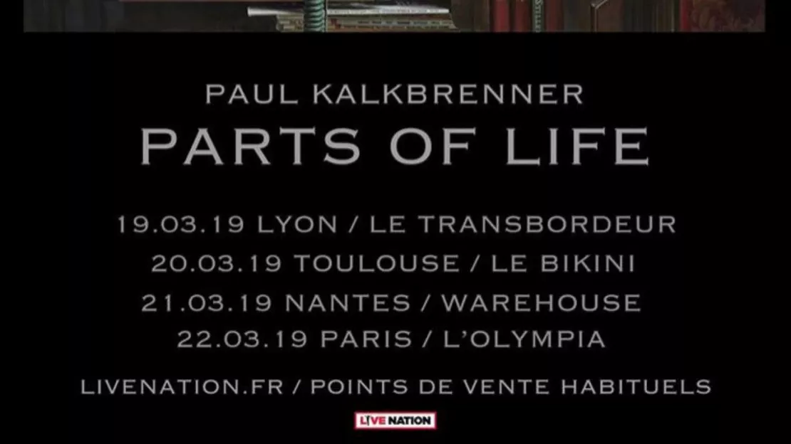PAUL KALKBRENNER  'PARTS OF LIFE TOUR' AU TRANSBO