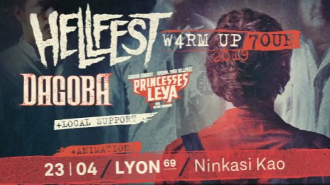 Hellfest : W4rm Up 7our Lyon Ninkasi kao