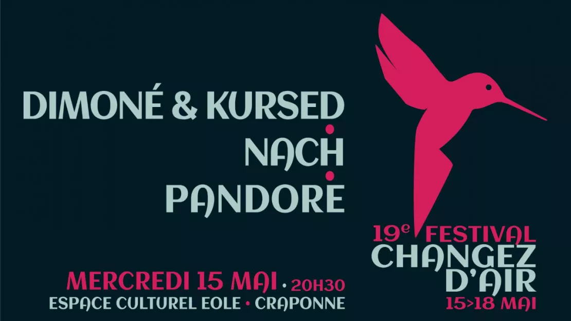 Concert Pandore + Nash + Dimoné and Kursed