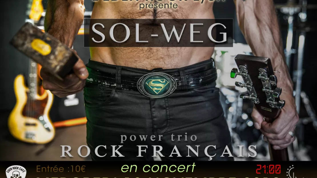 SOL-WEG en concert à l'Eden rock ( Lyon 02 )