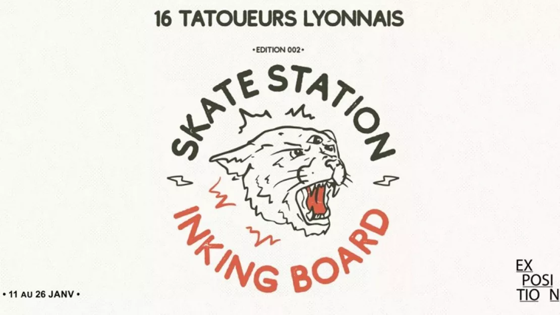 Skate Station 002 - Inking Board - Une manchette sur mon skate s'il-vous-plaît !