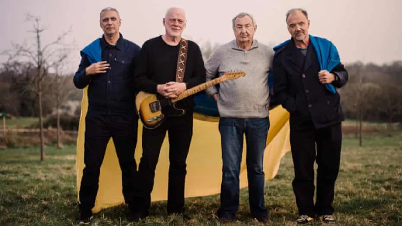 Grâce à son single caritatif, Pink Floyd récolte plus de 500 000€ pour l’Ukraine