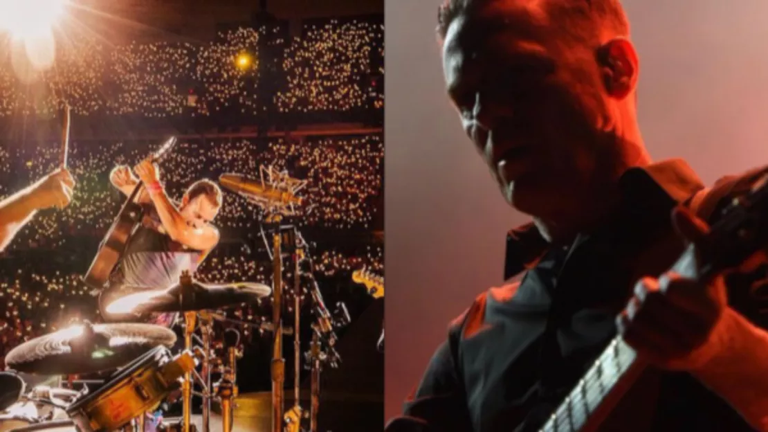 Coldplay et Bryan Adams interprètent "(Everything I Do) I Do It For You" sur scène à Vancouver