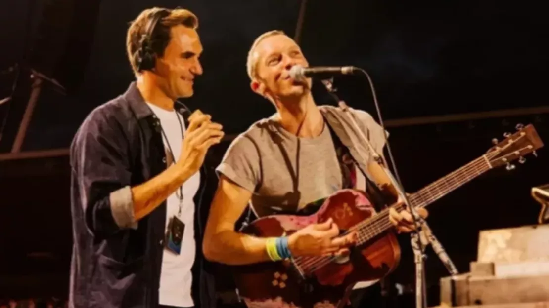Coldplay invite Roger Federer sur scène !