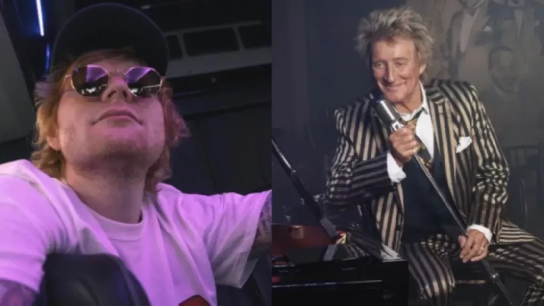Ed Sheeran violemment critiqué par Rod Stewart