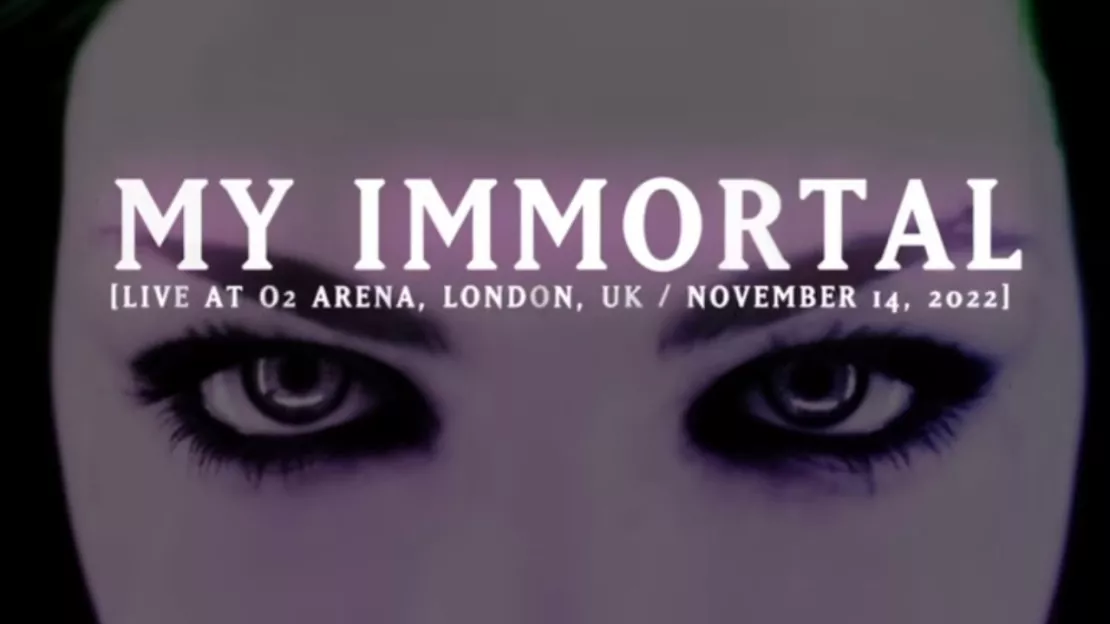 Evanescence dévoile une version live et revisitée de "My Immortal"