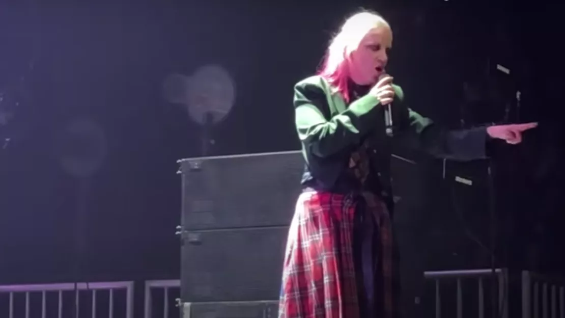 Garbage : Shirley Manson stoppe une bagarre en plein concert