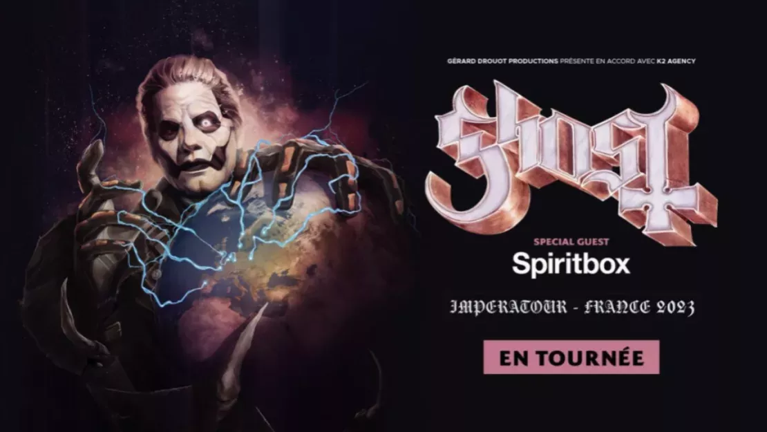 Ghost annonce une nouvelle date de concert en France !