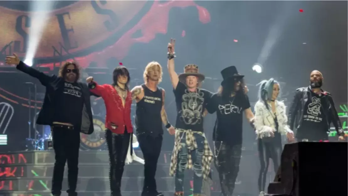 Guns N' Roses : leur titre "Paradise City" désormais dans "Billions Club" de Spotify