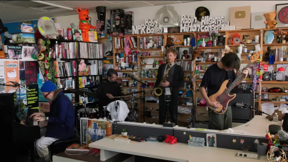 Le groupe The Smile se prête au jeu des Tiny Desk Concerts organisés par NPR  (vidéo)