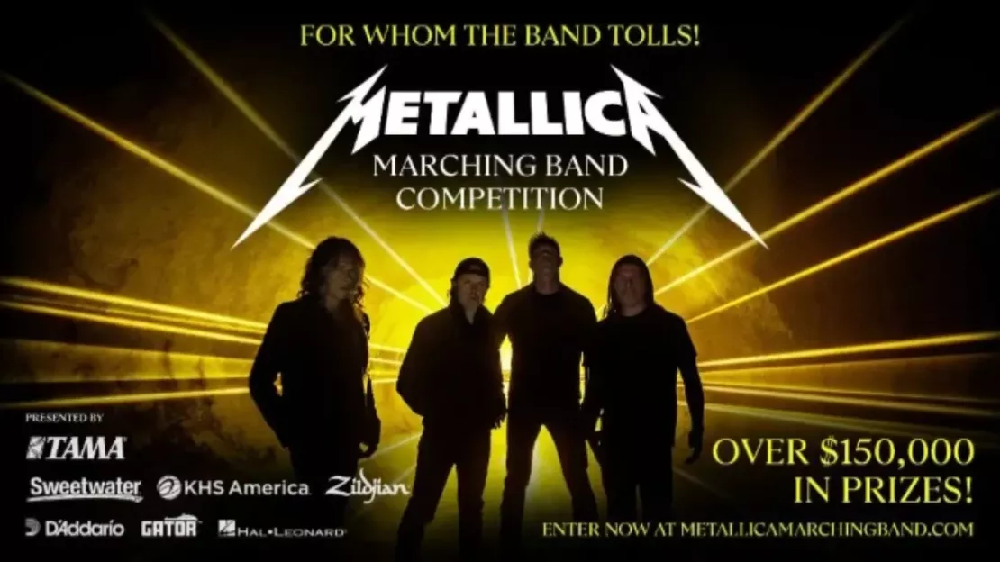 Metallica lance un grand concours de fanfares !