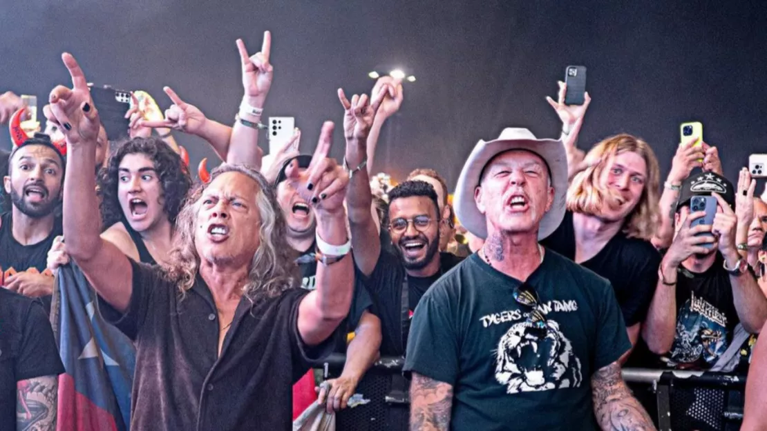 Metallica s'ambiance comme jamais au concert de Judas Priest !