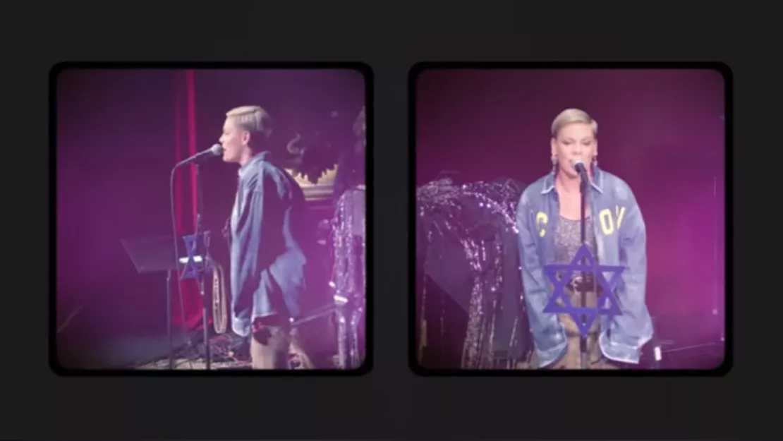 Pink en duo avec Dave Grohl sur le titre « Get The Party Started » (vidéo)