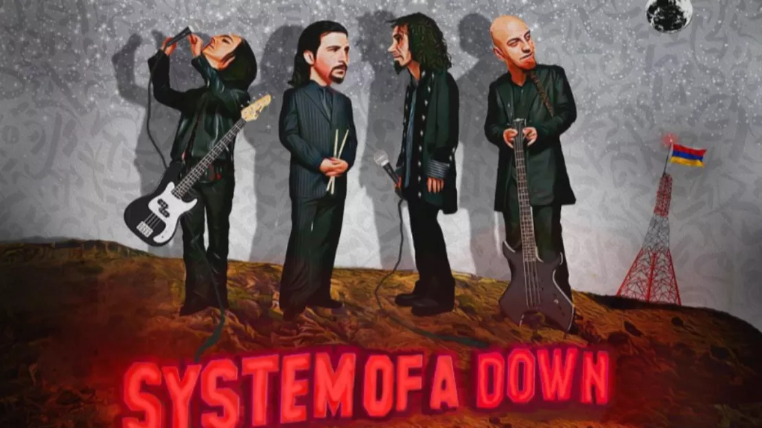 System of a Down en concert au festival Sick New World
