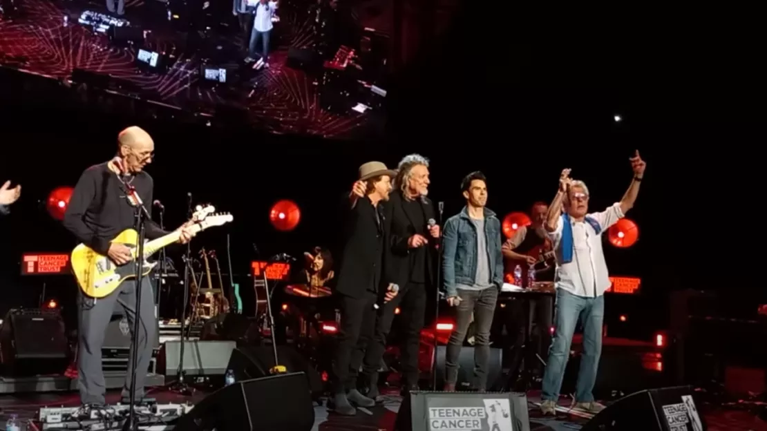 The Who : Roger Daltrey, Robert Plant et Eddie Vedder reprennent "Baba O'Riley"
