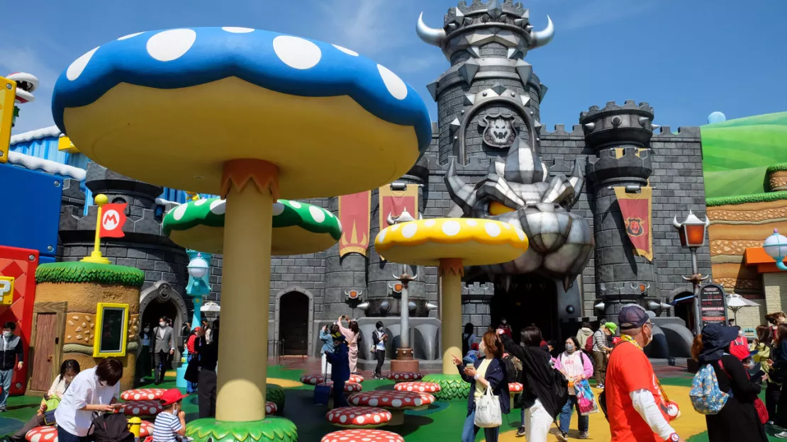 Un parc d’attractions Mario Bros ouvrira au mois de février