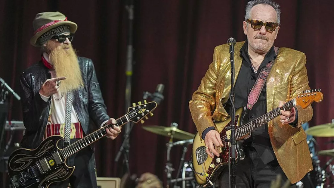 ZZ Top : Billy Gibbons et Elvis Costello se retrouvent sur scène !
