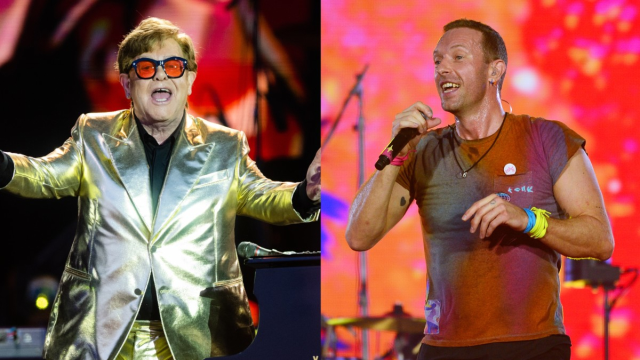 Coldplay fait ses adieux &agrave; Elton John en plein concert !