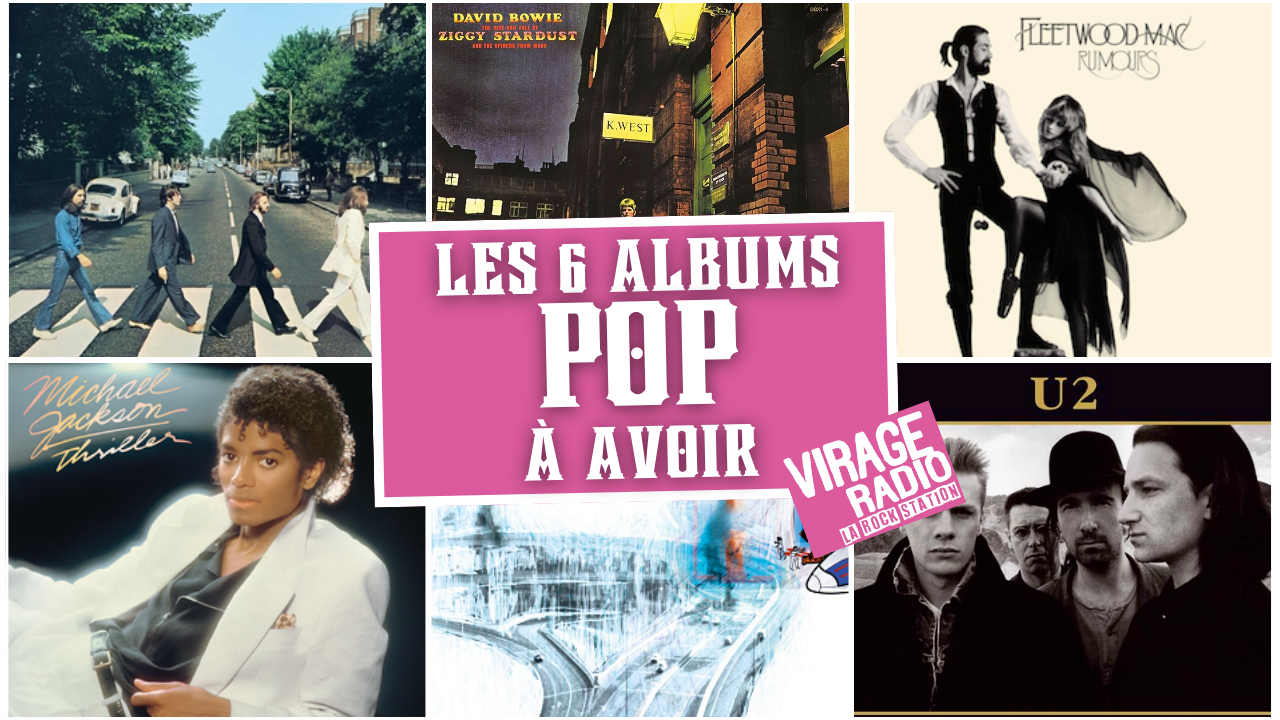 Les 6 albums de pop-rock à avoir Les 6 albums de pop-rock à avoir