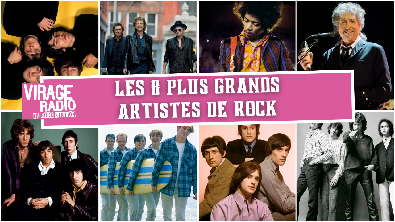 Les 8 plus grands artistes de rock Les 8 plus grands artistes de rock