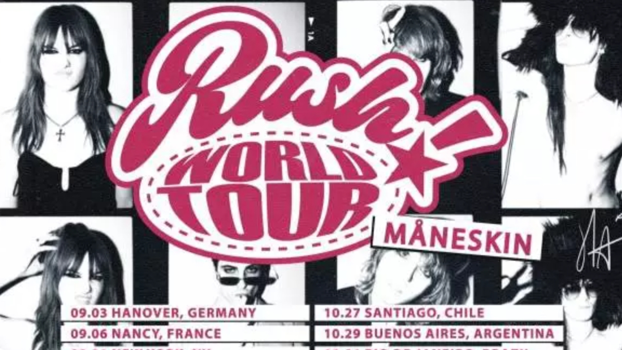 Måneskin annonce une tournée mondiale pour 2023 ! Måneskin annonce une tournée mondiale pour 2023 !