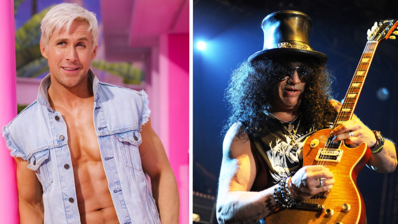 Slash : choc des cultures, il joue pour la BO du film Barbie ! Slash : choc des cultures, il joue pour la BO du film Barbie !