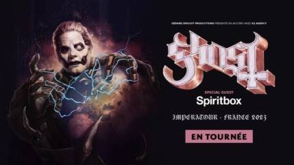 Ghost annonce une nouvelle date de concert en France ! Ghost annonce une nouvelle date de concert en France !