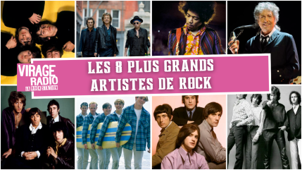 Les 8 plus grands artistes de rock Les 8 plus grands artistes de rock
