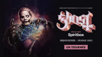 Le groupe Ghost annonce une date de concert à Lyon ! Le groupe Ghost annonce une date de concert à Lyon !