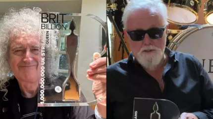 Queen récompensé  par un BRIT Billion Award ! Queen récompensé  par un BRIT Billion Award !