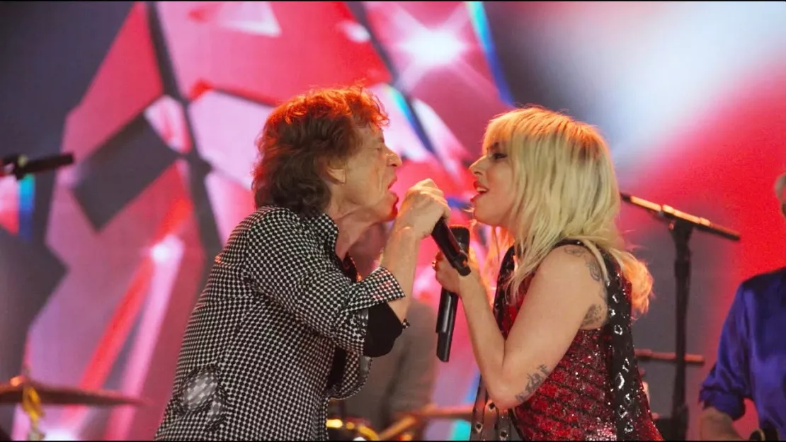 The Rolling Stones dévoilent le live de leur duo avec Lady Gaga